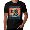 Ofishally 11 Years Old 2013 Fishing Fisherman 11th Birthday  Eco-friendly Material T-Shirt
