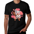 Disney Moana 2 Little Sister Simea And Pua Island Friends  Summer-ready Fabric T-Shirt
