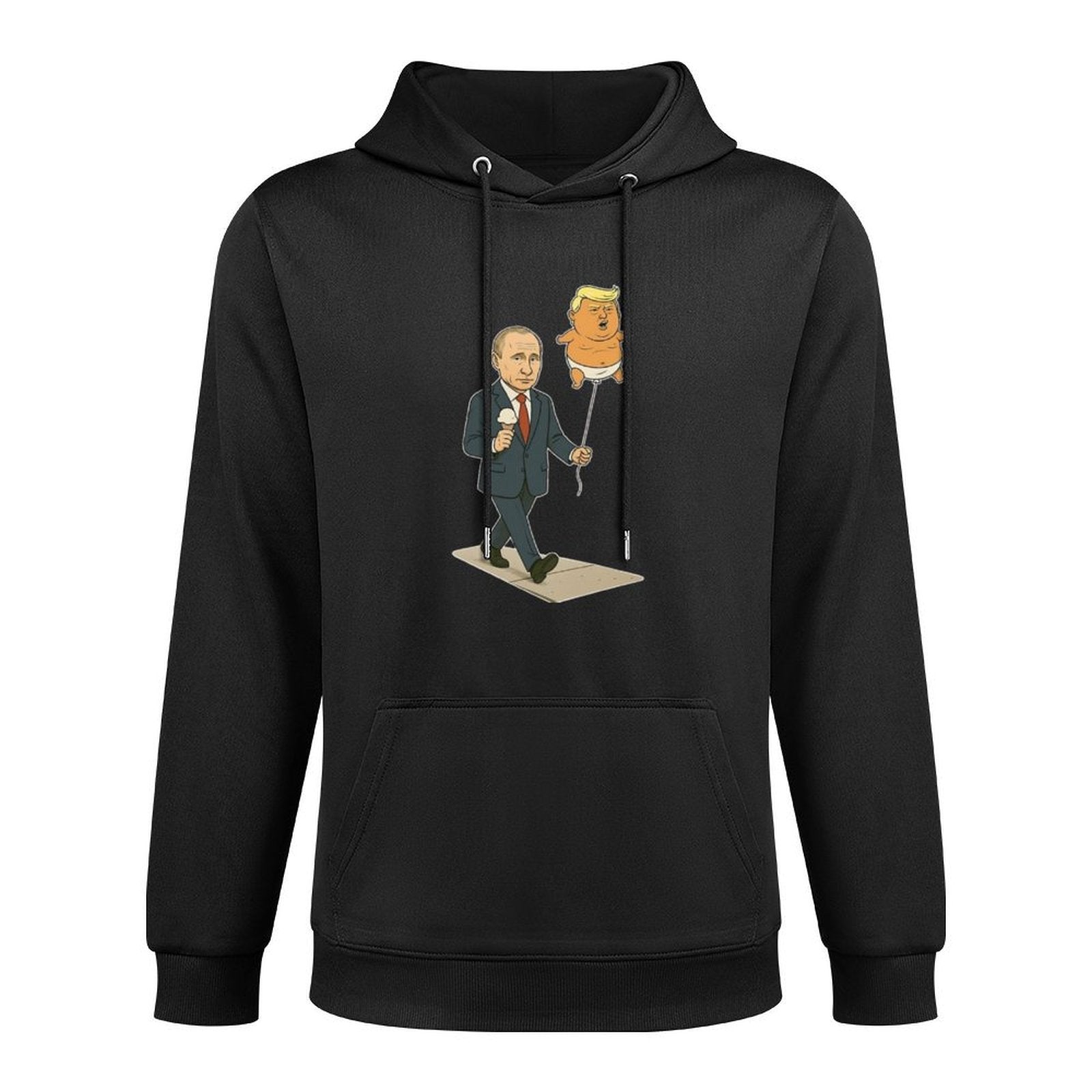The Stroll – Putin Walks His Trump Balloon Easy Care Hoodie