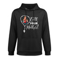 Call Your Mother. Virgin Mary And Holy Rosary Shrink-Resistant Hoodie
