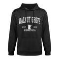 Walnut Grove Minnesota MN Vintage Athletic Sports Design Moisture-Wicking Hoodie