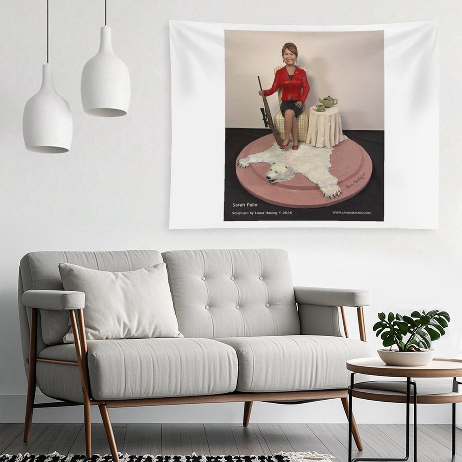 Sarah Palin Tapestry