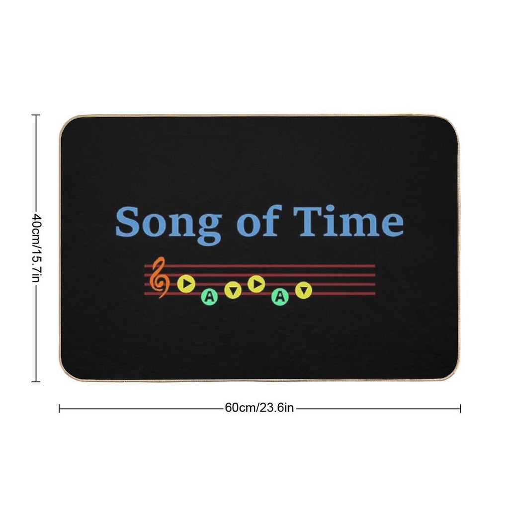 Song of Time  Non-Slip Bath Mat