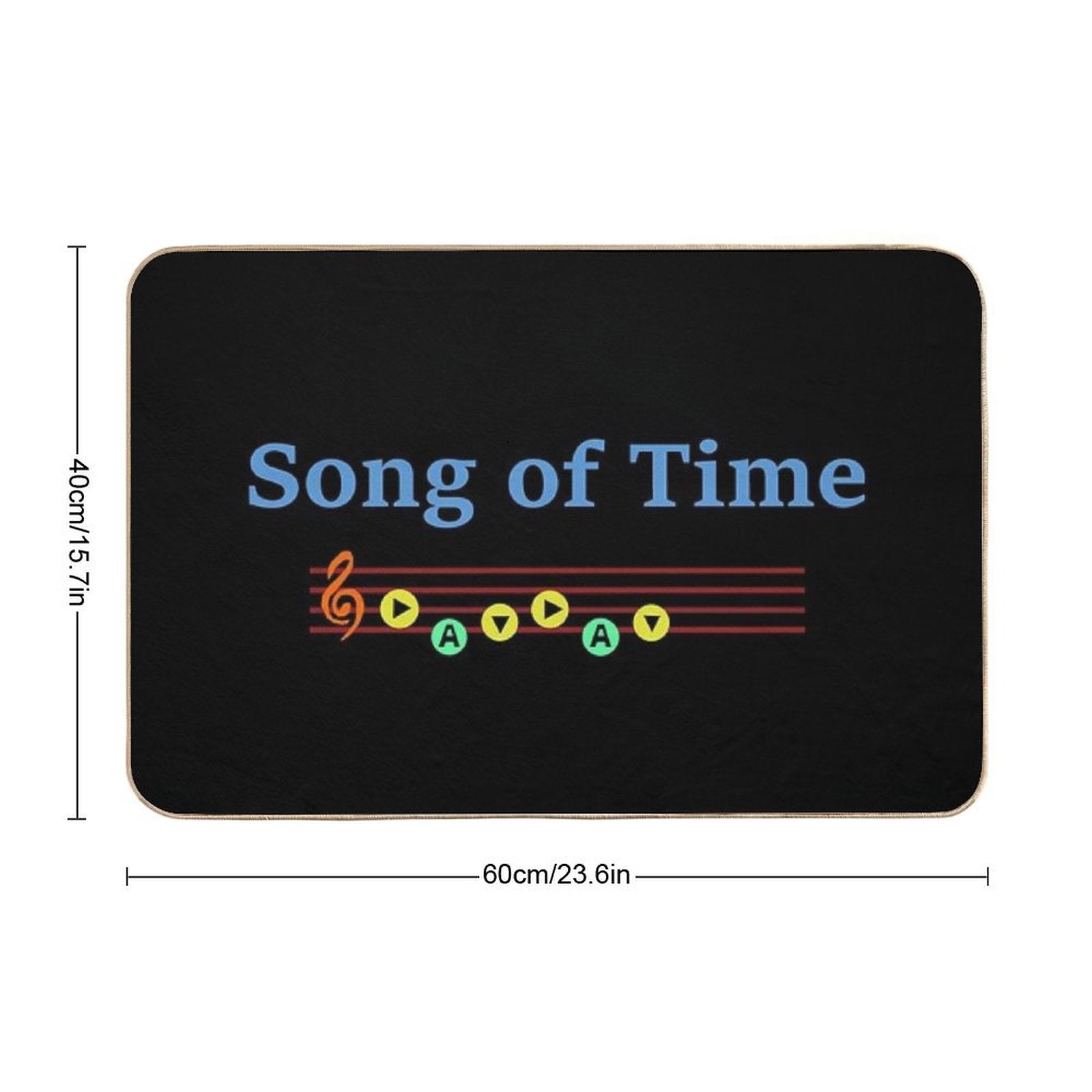 Song of Time  Non-Slip Bath Mat