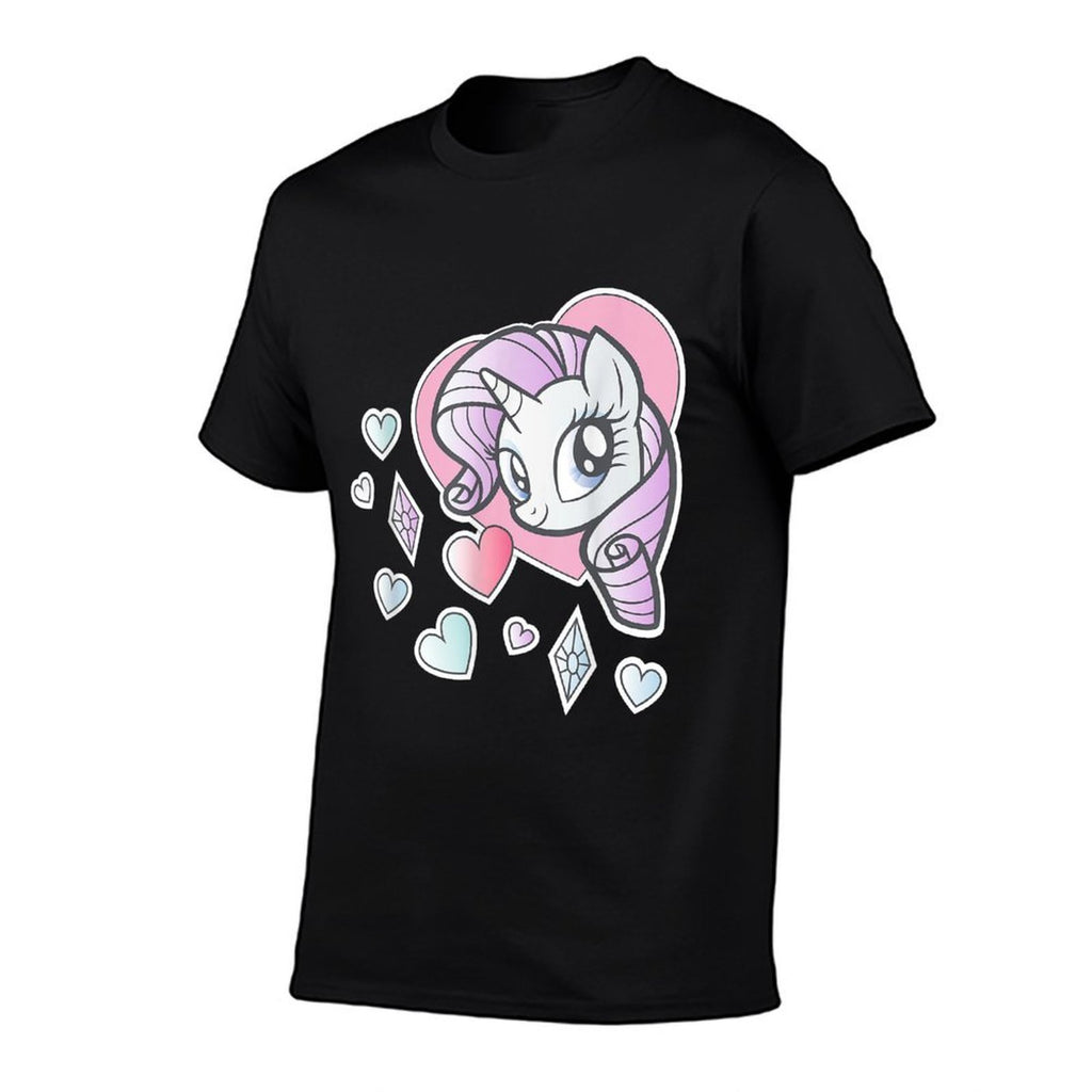 My Little Pony Rarity Heart  Rolled Sleeves T-Shirt