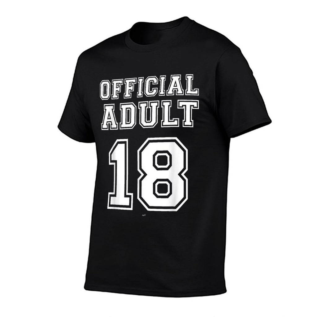 Official Adult 18th Birthday T-shirt  Vintage-inspired T-Shirt