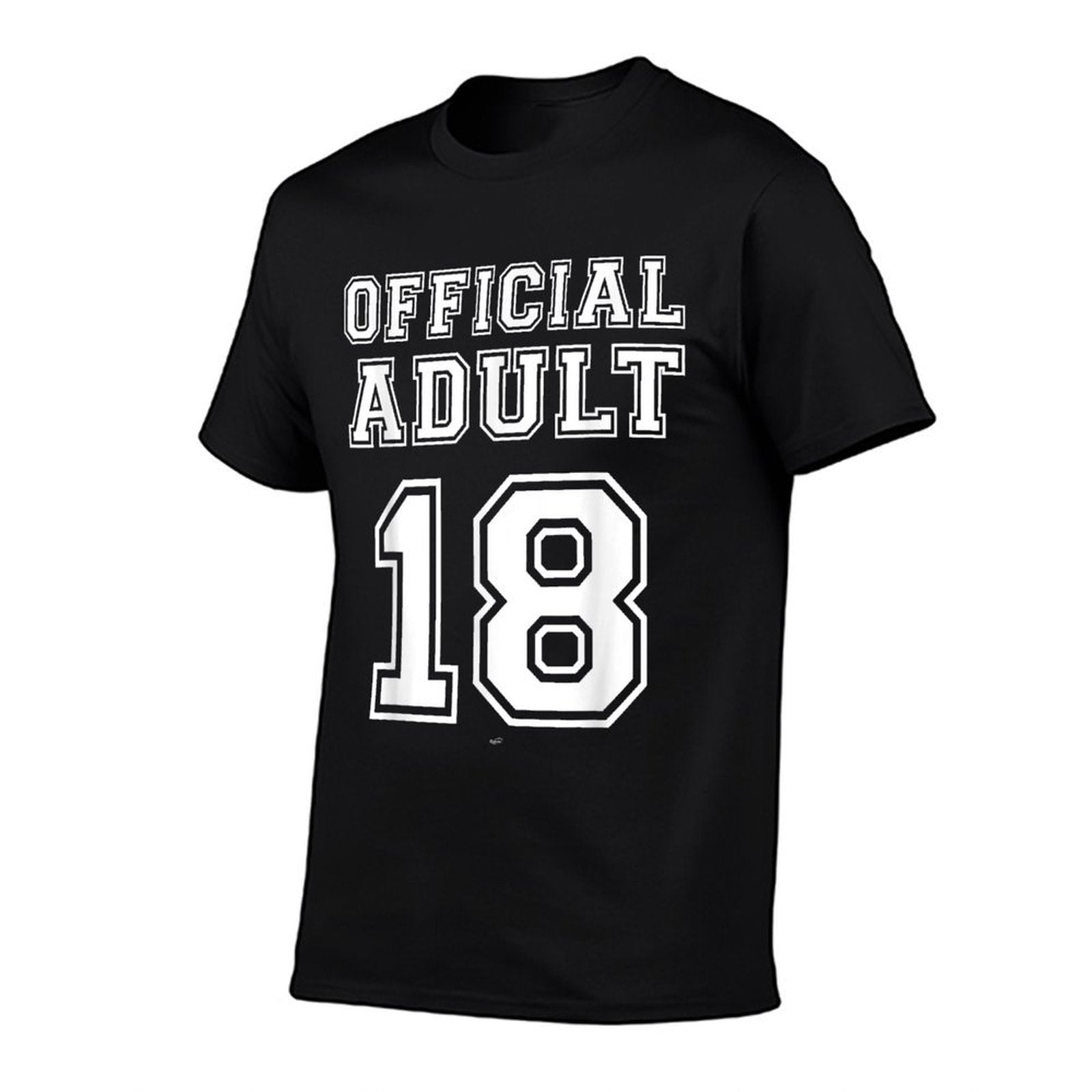Official Adult 18th Birthday T-shirt  Vintage-inspired T-Shirt