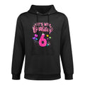 It's My 6th Birthday Doughnut Happy 6 Years Old Girl Kids Shape Retention Hoodie