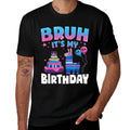 Bruh It's My Birthday Llama Pinata Kids Party  Slim-fit Cut T-Shirt