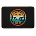 Rabbit in The Moon  Fade-Resistant Bath Mat