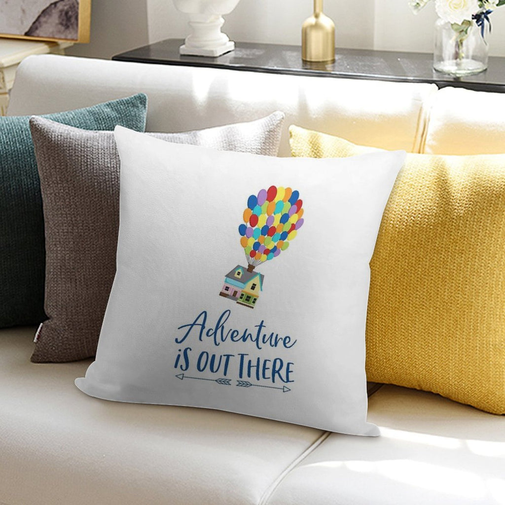 Adventure Is Out There Soft Home Decor Throw Pillow