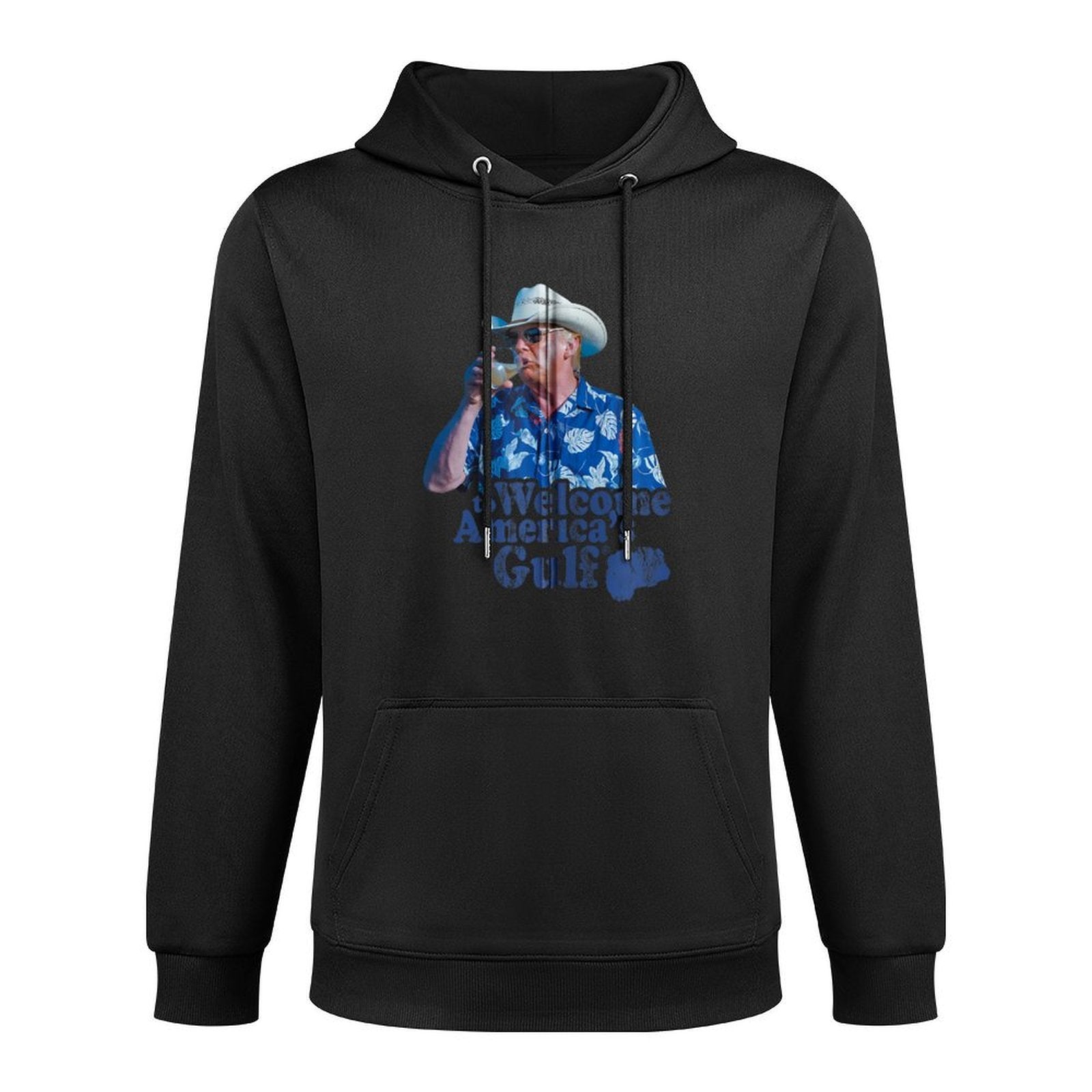 Welcome To America's Gulf Gulf of The United States Zip Durable Construction Hoodie