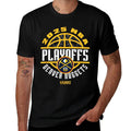 NBA Official Denver Nuggets 2025 Playoffs Game Time  Eco-friendly Material T-Shirt