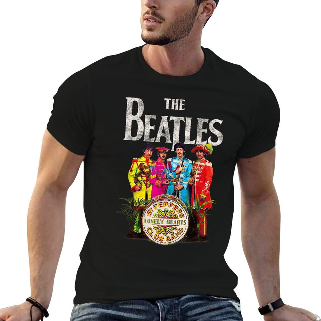 The Beatles Sgt. Pepper's Lonely Hearts Comfortable T-Shirt
