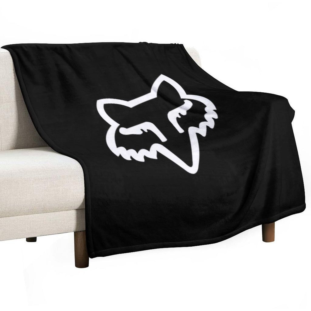 FOX LOGO AUTH RACING Wrinkle-free Throw Blanket