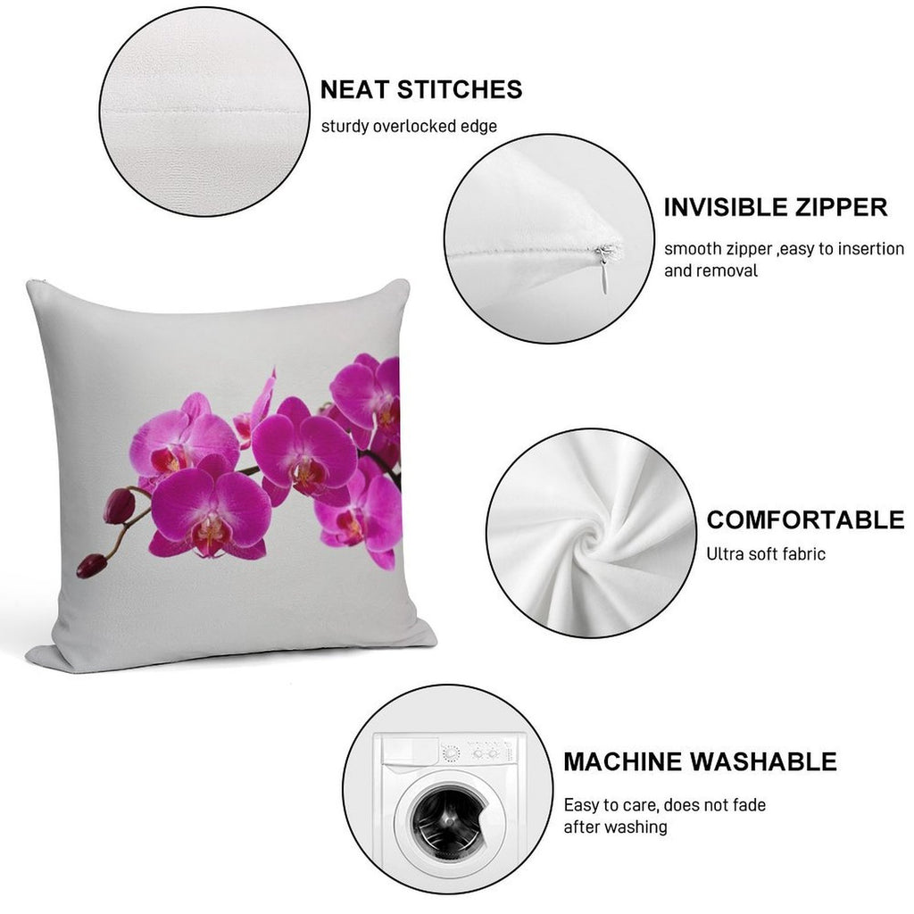 Fuchsia Magenta Soft Style Accent Throw Pillow