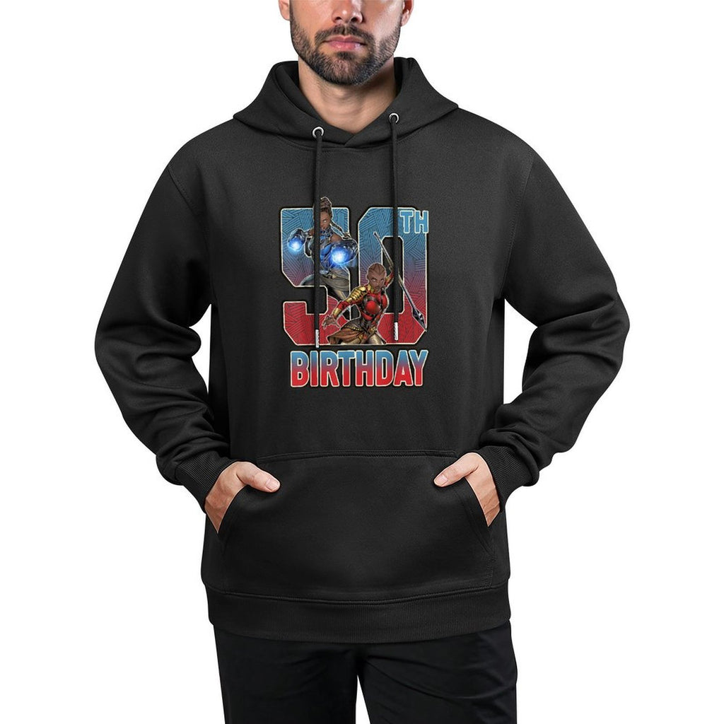 Marvel Shuri And Okoye 50th Birthday Graphic Moisture-Wicking Hoodie