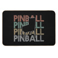 Pinball Pinball Machine Vintage  Fade-Resistant Bath Mat