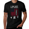 Im Not Most Women Veteran Distress American Army  Breathable T-Shirt