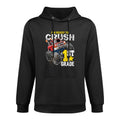 Ready to Crush 1st Grade Monster Truck Back to School Relaxed Fit Hoodie