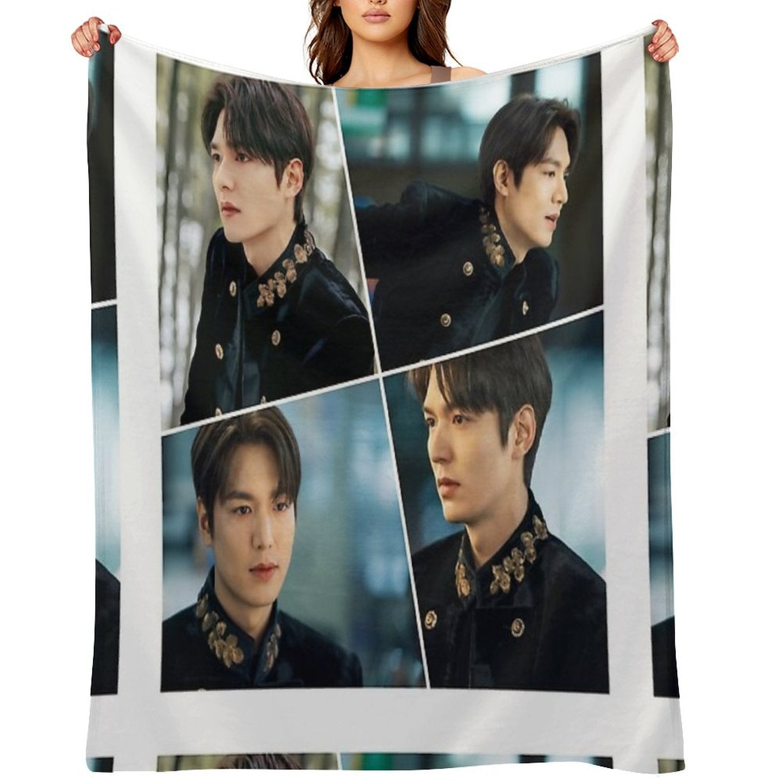 Lee Min Ho The King Handsome Collage Comfort Throw Blanket