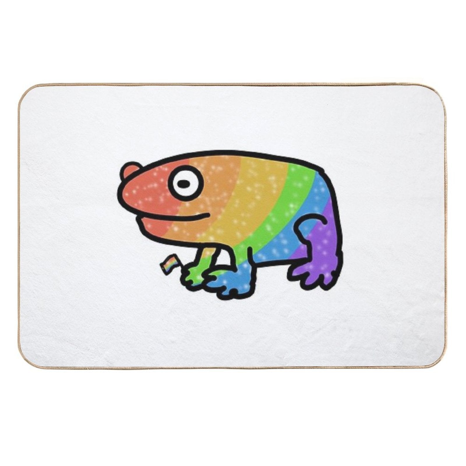 Gay Frog  Rapid-Drying Bath Mat