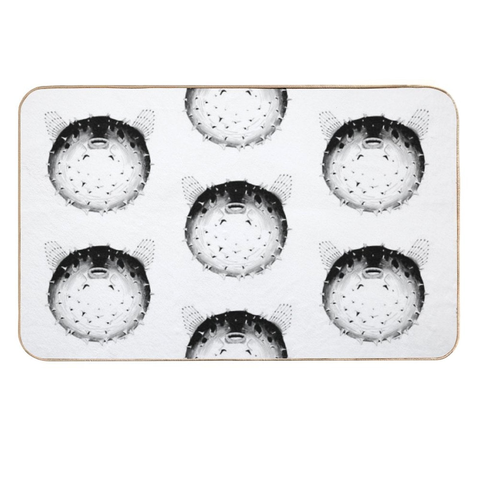 Puffer Fish  Versatile Bath Mat