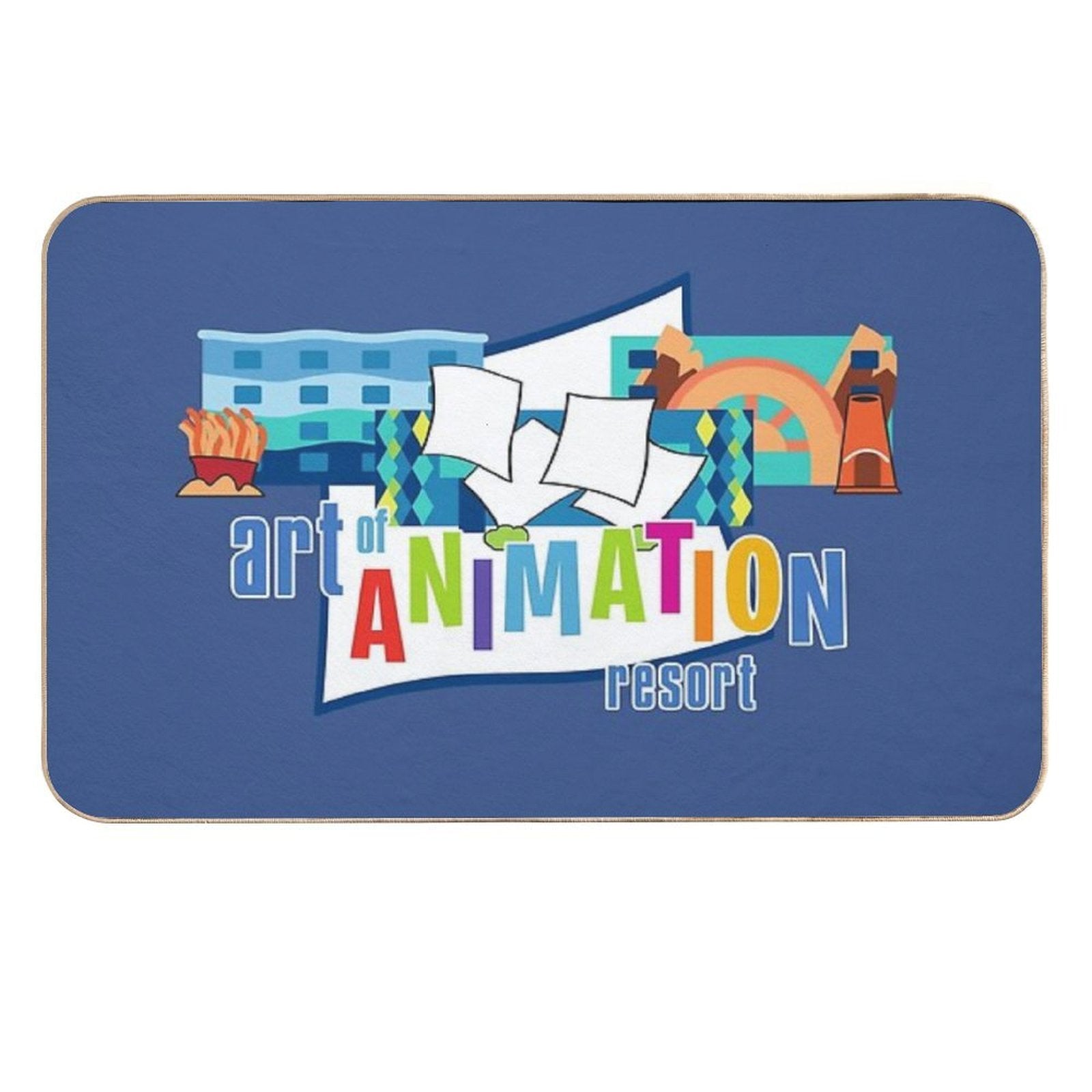 Art of Animation Resort  Absorbent Bath Mat