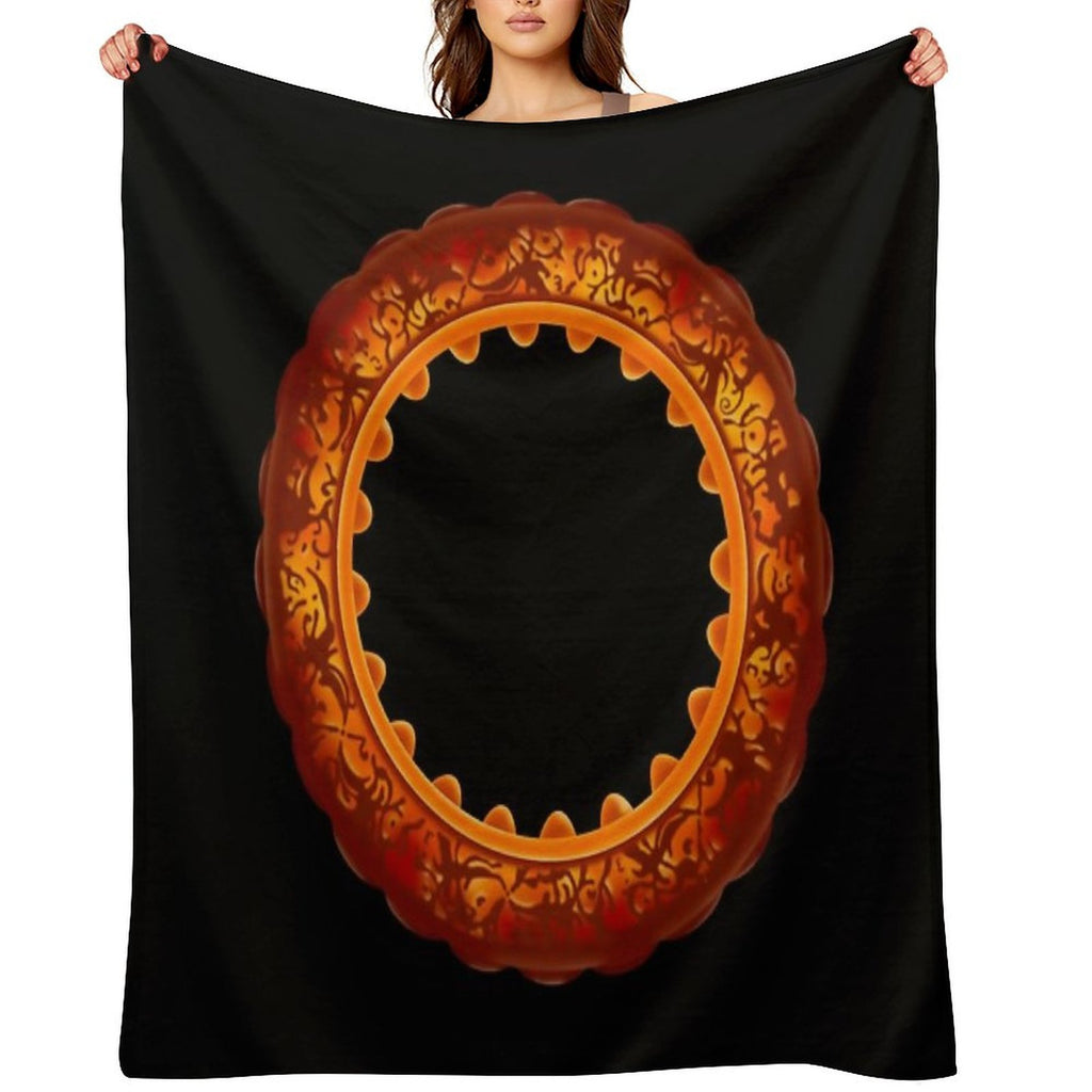 WARRIOR NUN - BACK Multi-functional Throw Blanket