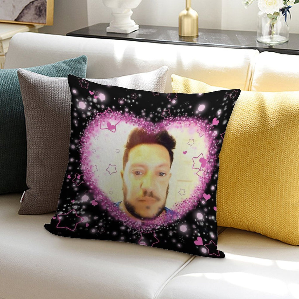 Impractical Jokers Sal Vulcano Kawaii Cutesy Edit Meme Soft Multiple Sizes Throw Pillow