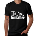 The Gun Father Funny Gun Owners For Dad  Summer-ready Fabric T-Shirt