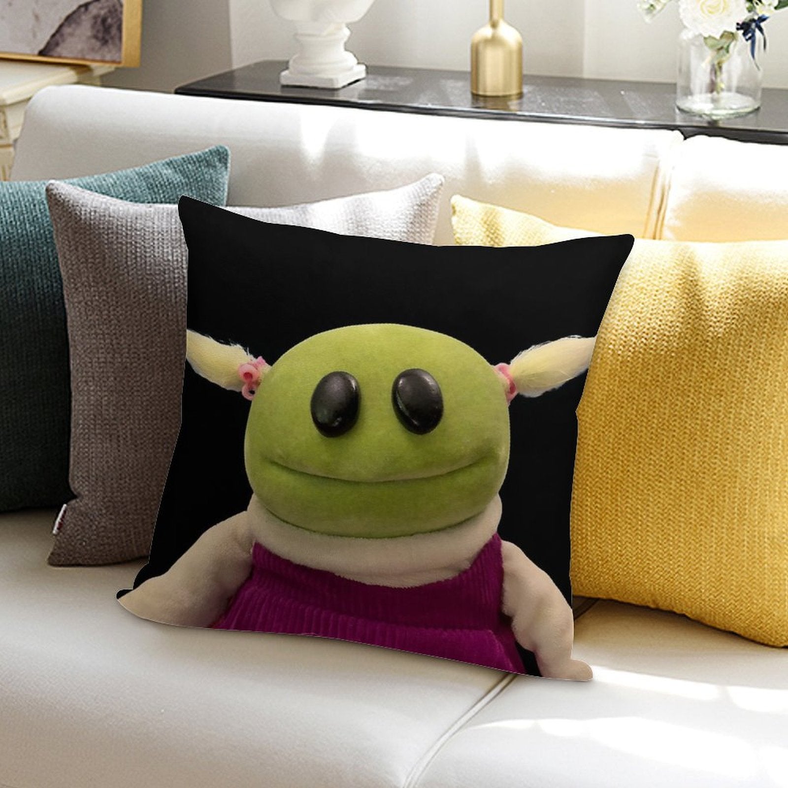 Nanalan Mona Soft Bedroom Essential Throw Pillow
