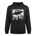 Bigfoot Alien Ufo Selfie Sasquatch Rocker Men Boys Kids Medium-Weight Fabric Hoodie