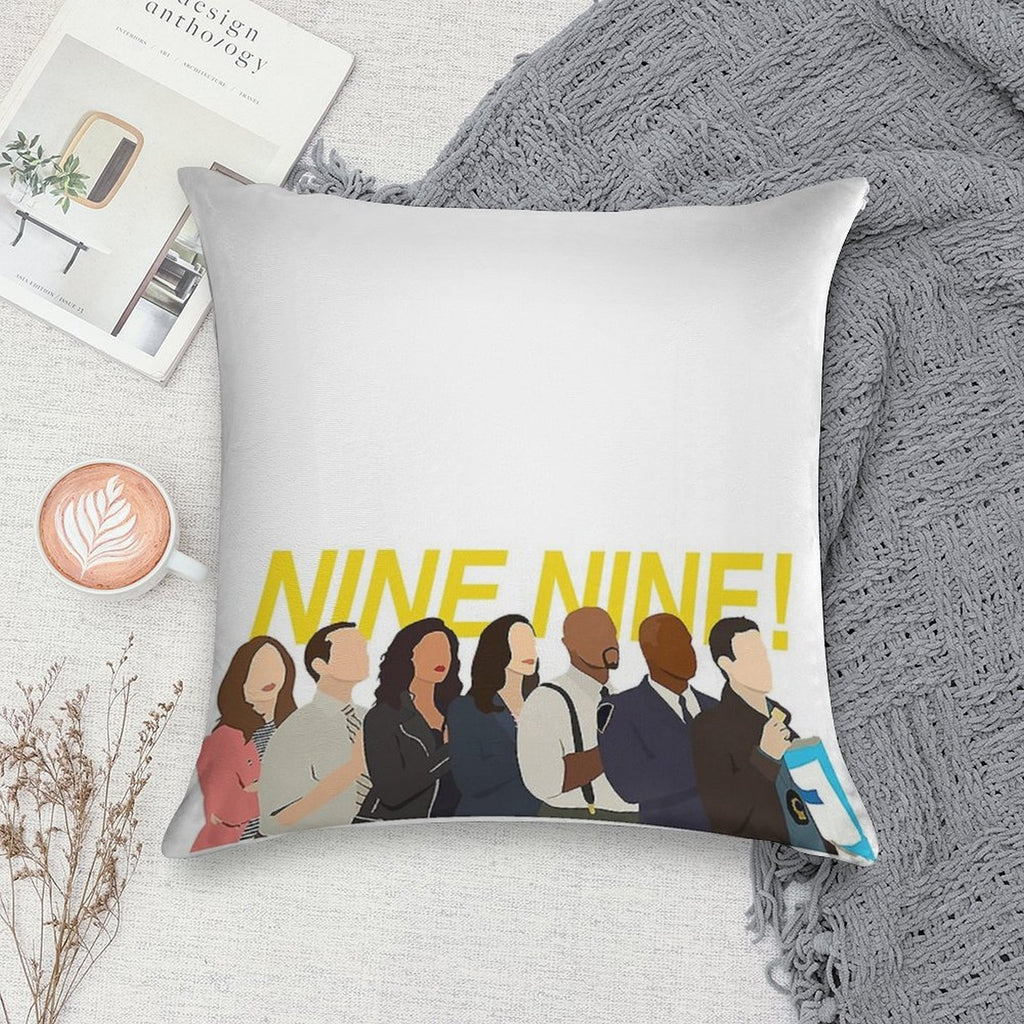 Nine Nine Squad Soft Anti-Pilling Throw Pillow