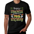 Funny Happy Halloween Party And Yes It's My 70th Birthday  Relaxed-fit T-Shirt