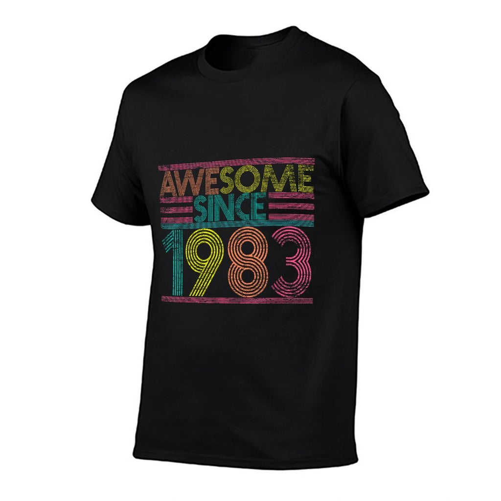 Awesome Since 1983 42nd Birthday Gifts 42 Years Old  Breathable T-Shirt