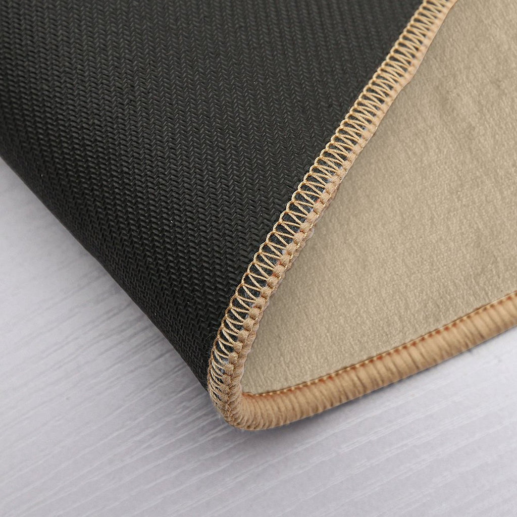 Gorgeous Brown Aesthetic Big Overlap Items  Stain-Proof Bath Mat