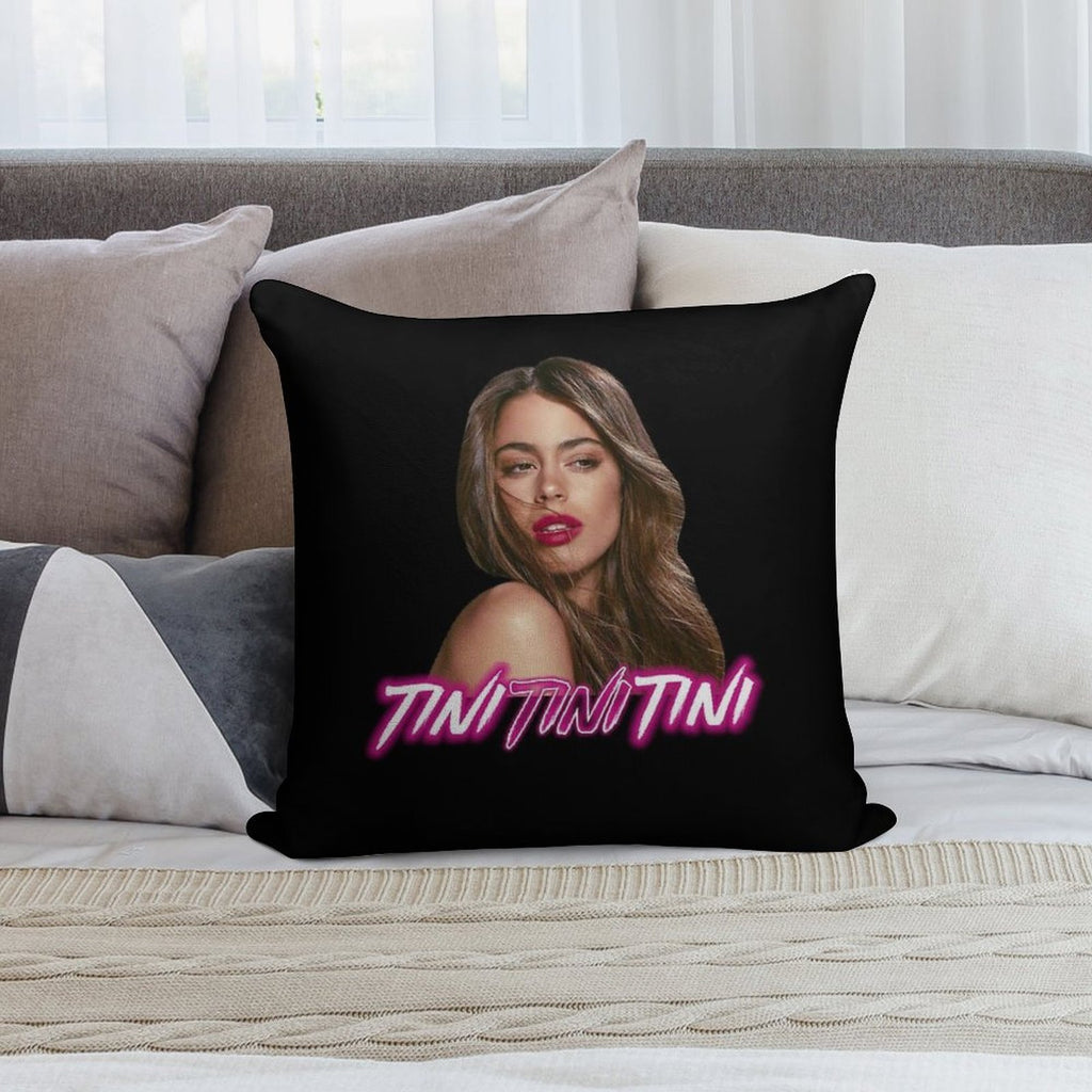 Tini Tini Tini Soft Decorative Cover Throw Pillow