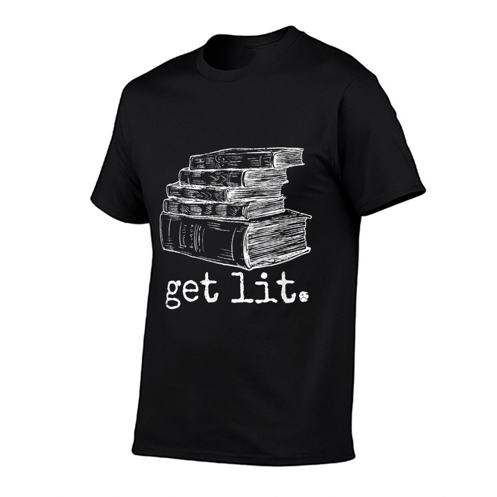 Get Lit with Books Funny Meme - Gift for Book Lover, Reading  Affordable Price T-Shirt