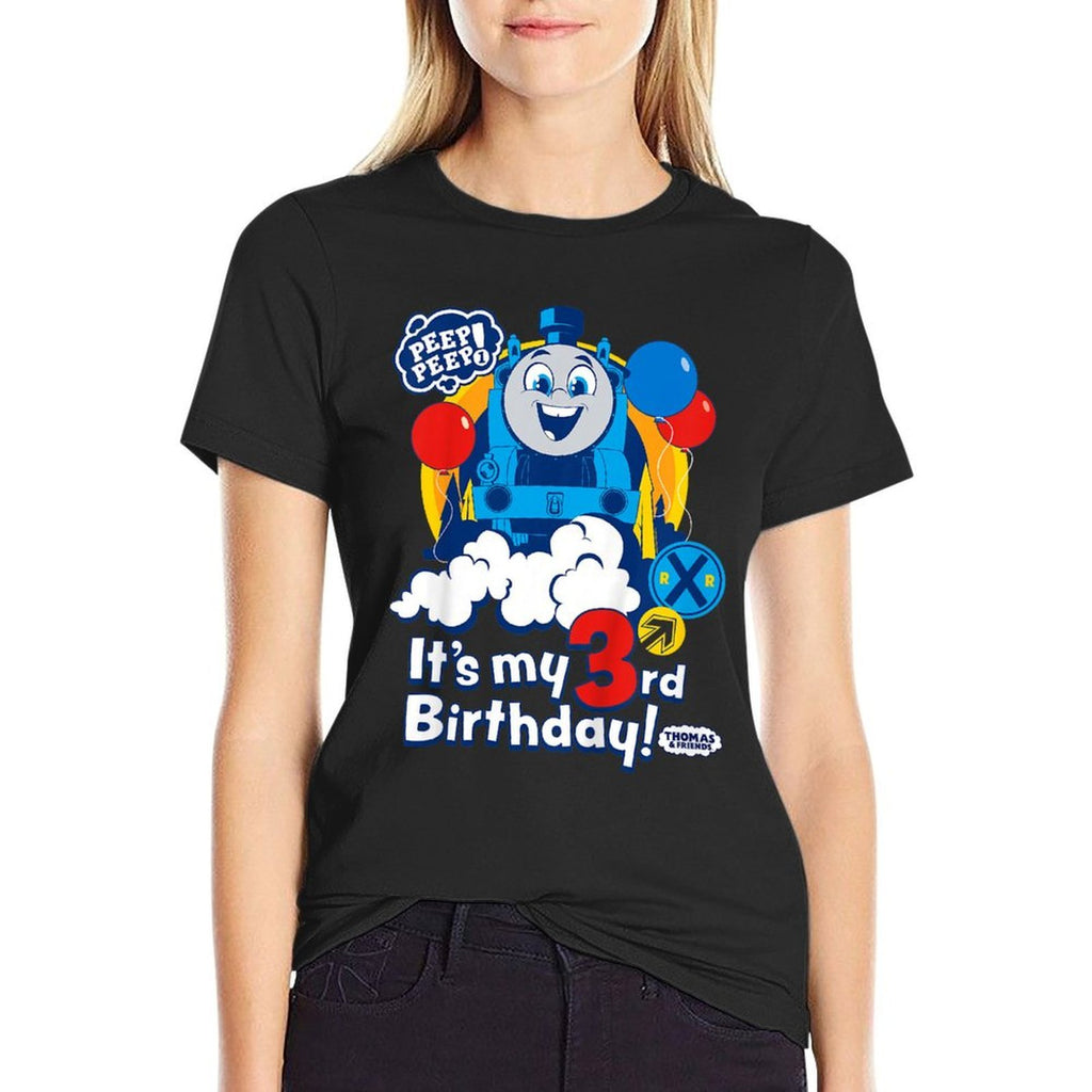 Kids Thomas & Friends - It's My 3rd Birthday!  Tagless Design T-Shirt
