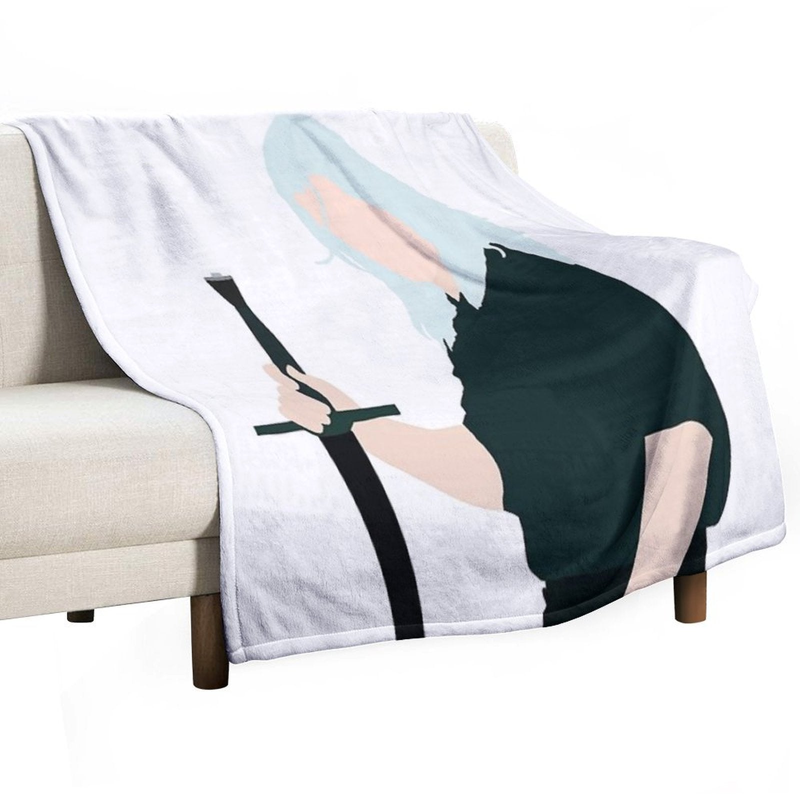 The Witcher  Geralt of Rivia All-season Throw Blanket