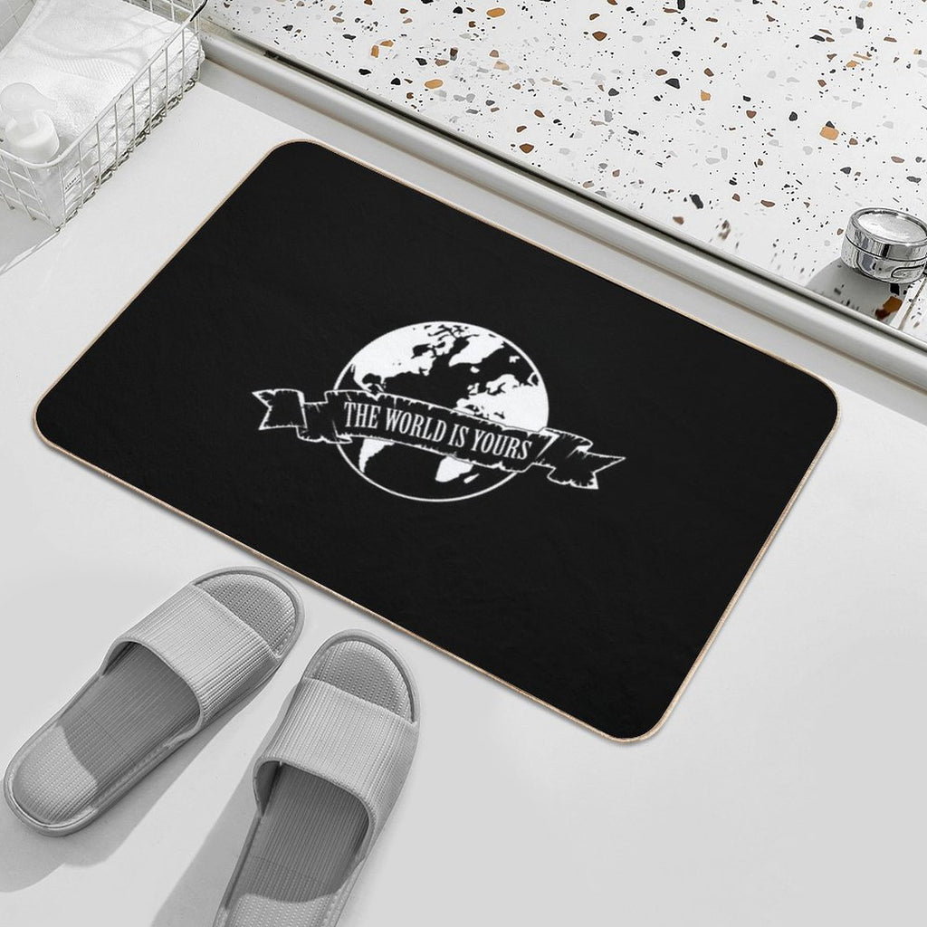 The World Is Yours, Tony  Non-Slip Bath Mat