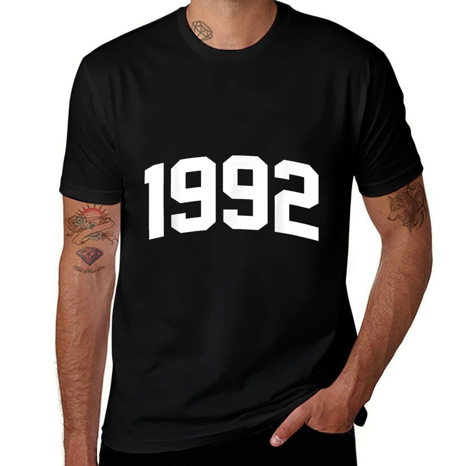 1992 Year Vintage Gifts 30 Year Old 30th Birthday  Polyester Blend T-Shirt