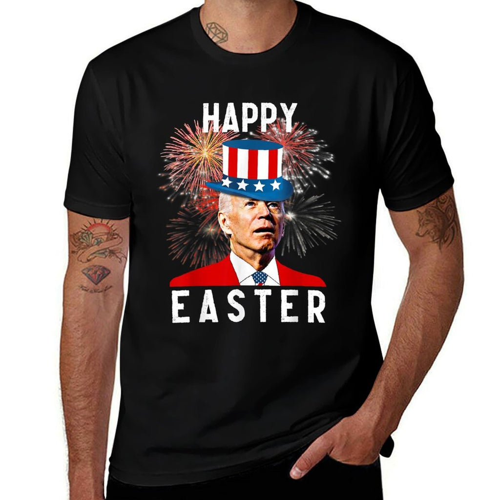 Joe Biden Happy Easter For Funny 4th Of July  Stretchy T-Shirt