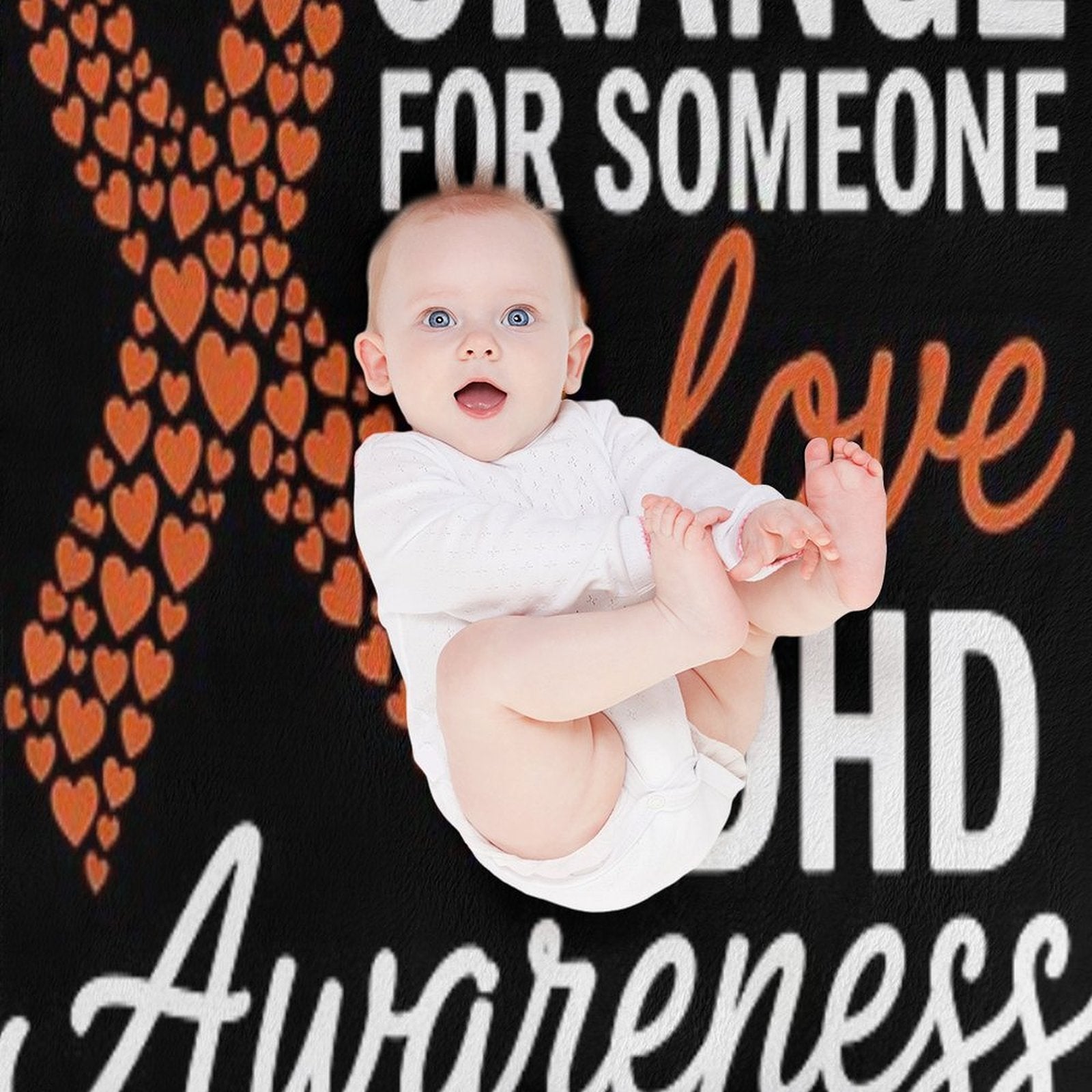 ADHD Awareness Month ADHD Embrace Neurodiversity Velvety-soft Throw Blanket