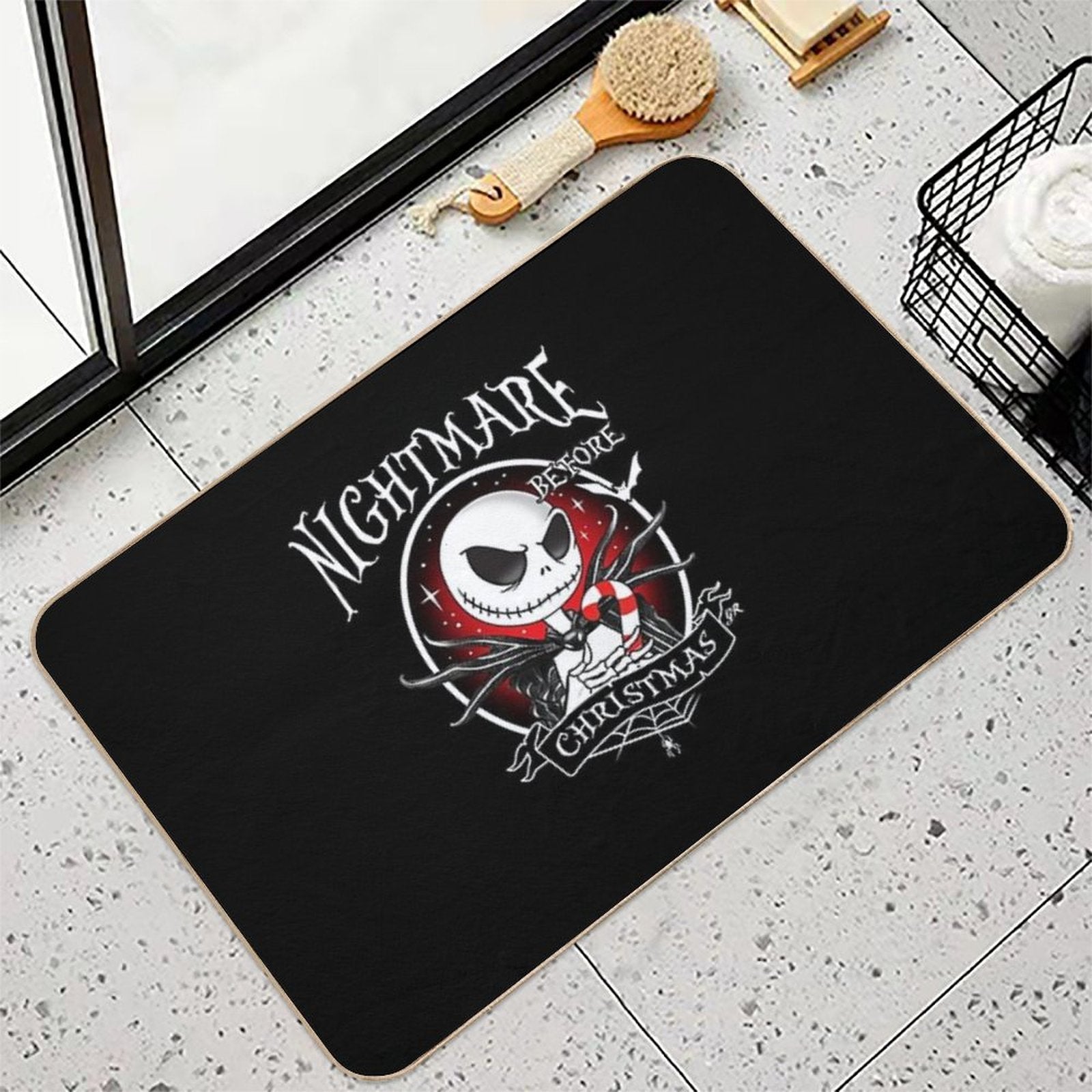 Jack Skellington  Slip-Resistant Bath Mat
