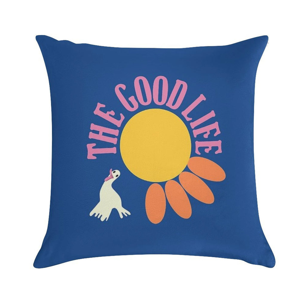The Good Life Soft Skin-Friendly Throw Pillow