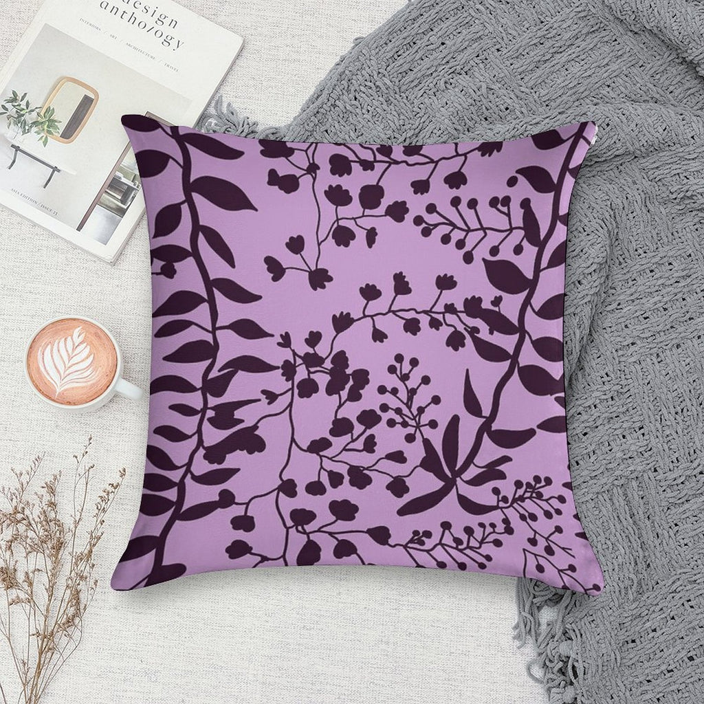 Bella Swan Lavender Freesia Soft Multiple Sizes Throw Pillow