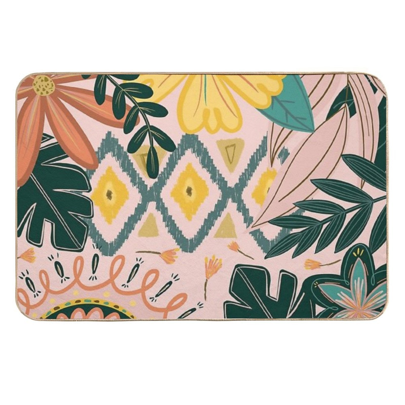 BOHO  Long-Lasting Bath Mat
