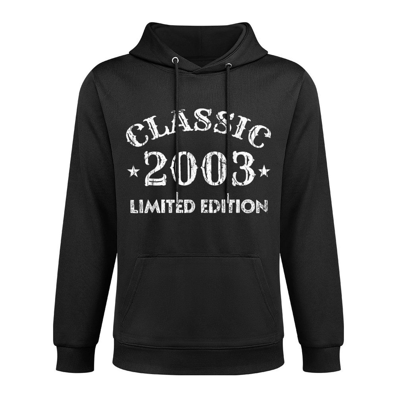 20 Years Old Classic Car 2003 Limited Edition 20th Birthday Colorfast Hoodie